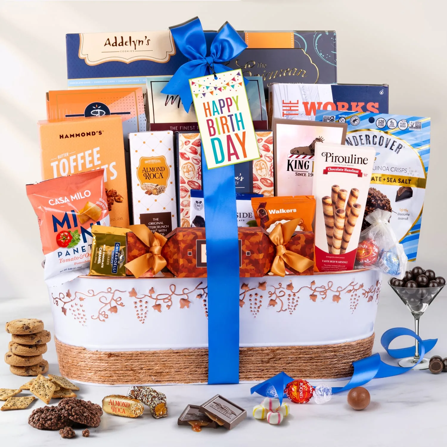 Gourmet Sweets Birthday Gift Basket