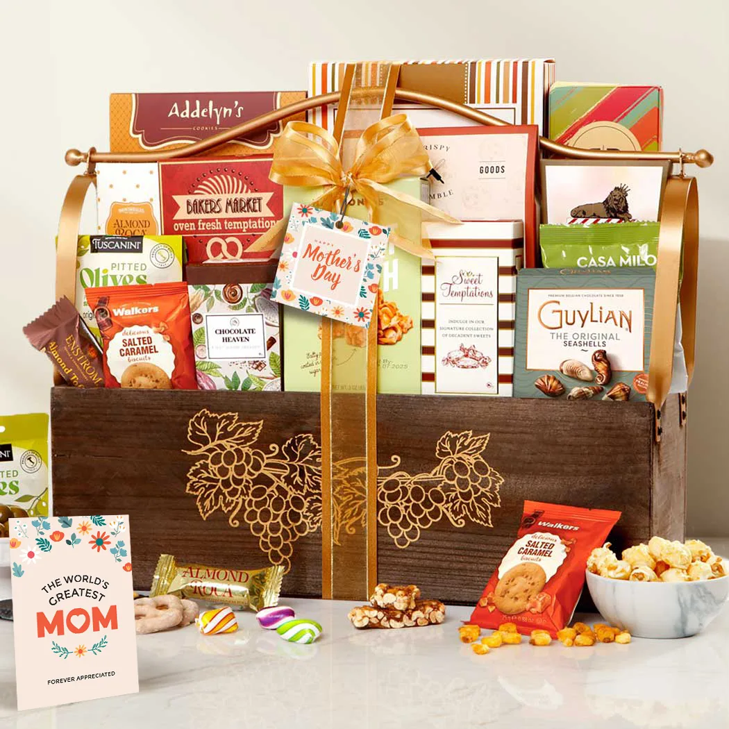 Grand Assortment Mothers Day Gift Basket