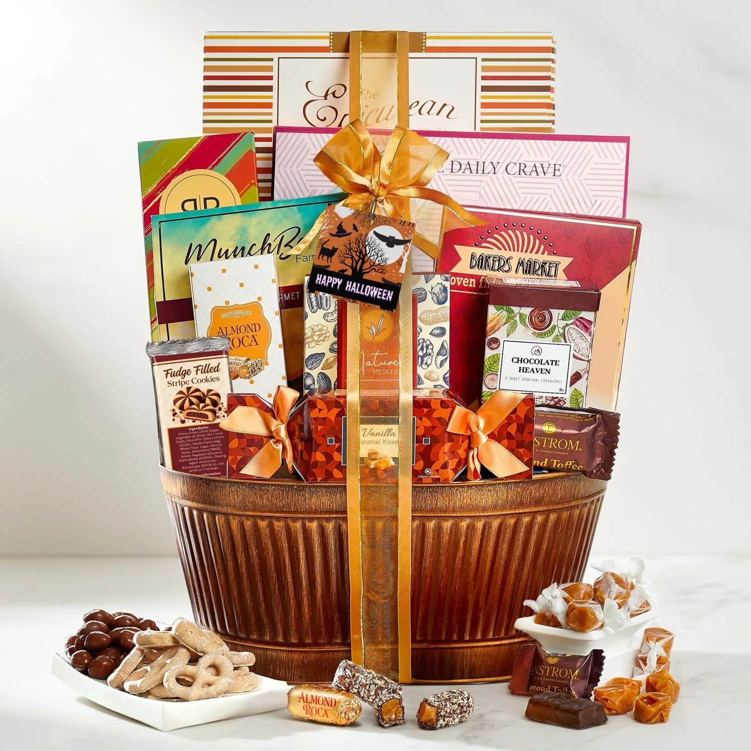 Grand Gourmet Halloween Basket