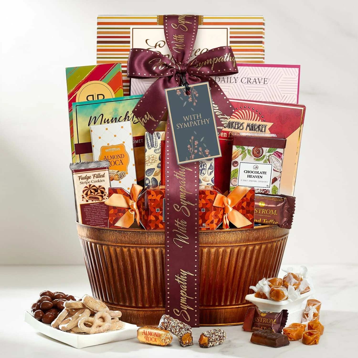 Grand Sympathy Gourmet Gift Basket