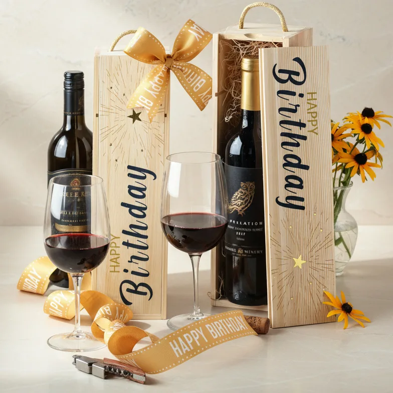 Happy Birthday Wine Gift