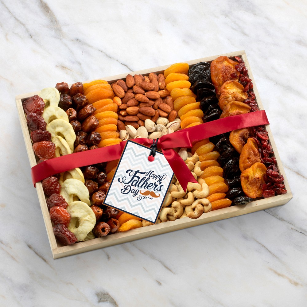 Healthy Gift Tray for Dad