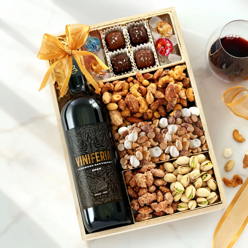 Hopeful Holidays Wine Gift Tray