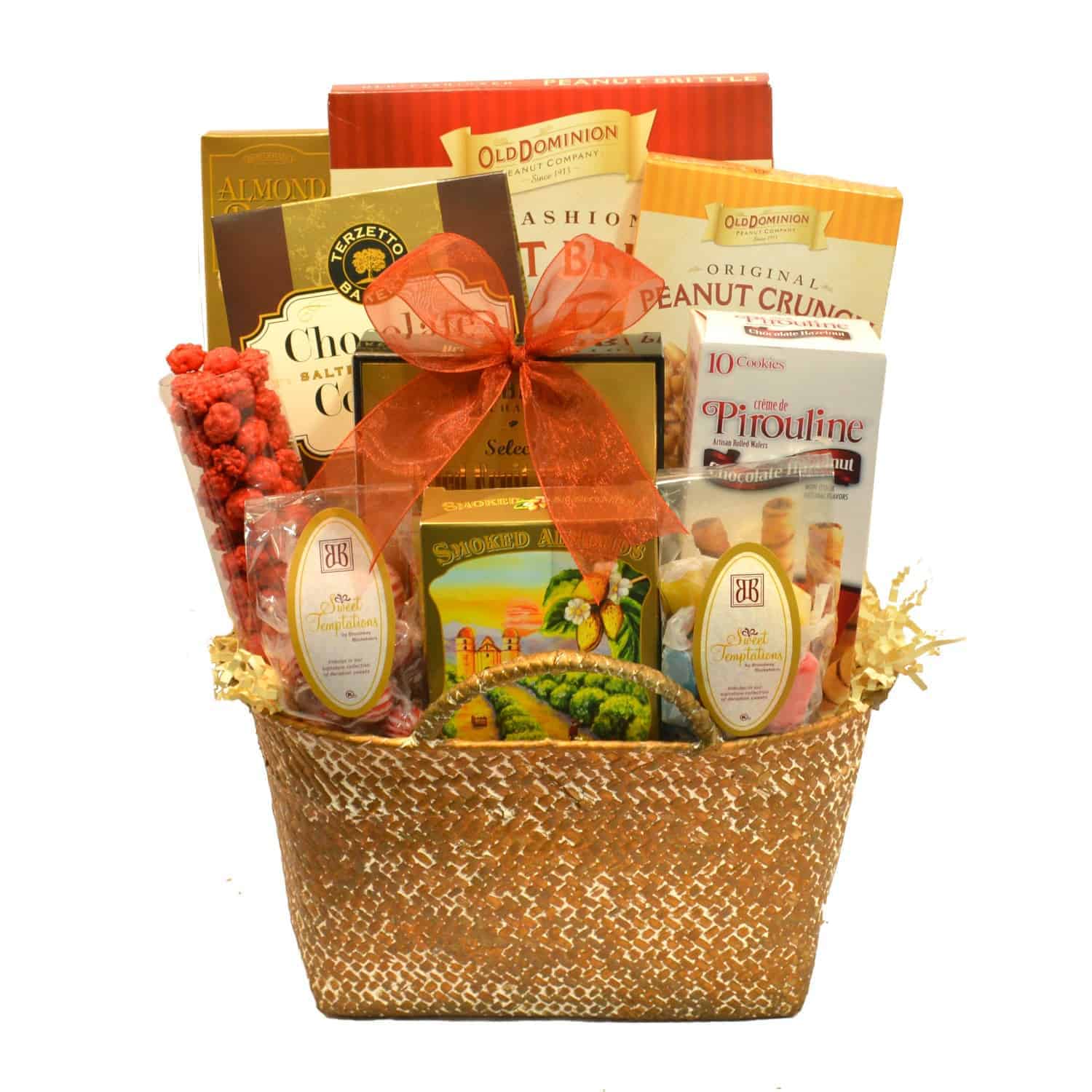 Gourmet Snacks and Savory Sweets Gift Basket