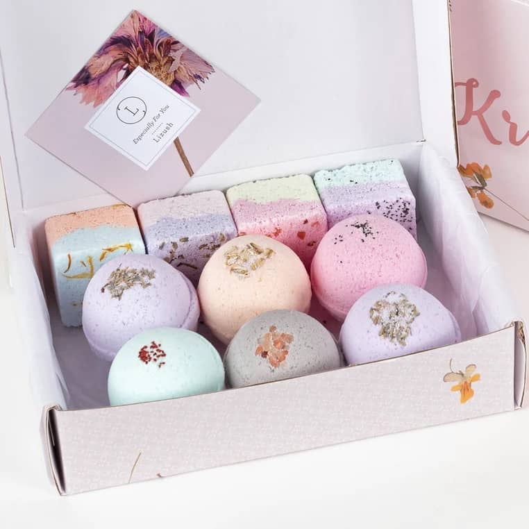 Bath Bomb & Shower Steamer Spa Gift Box