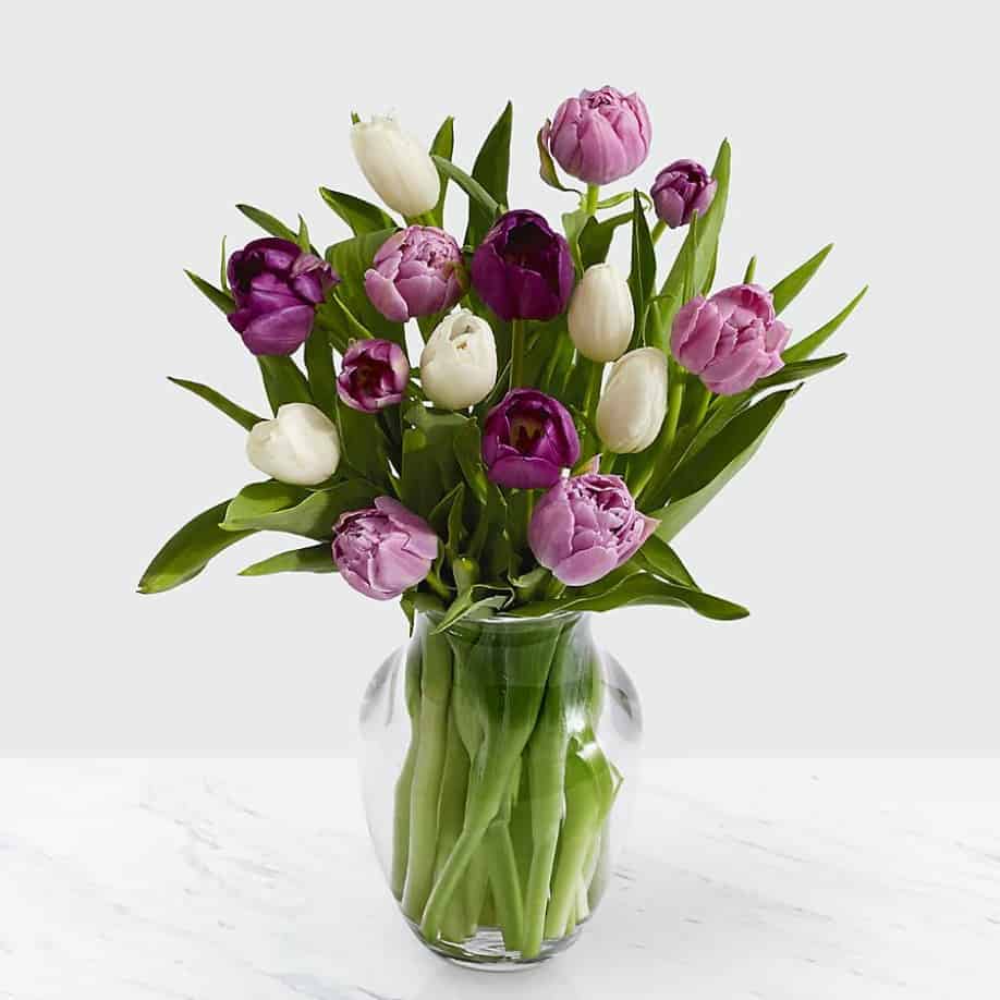 Painted Skies Tulip Bouquet