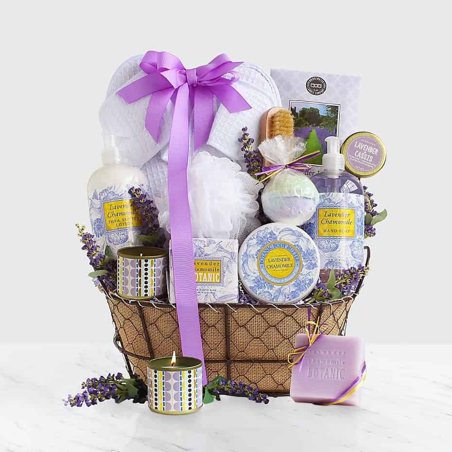 Ultimate Lavender Spa Basket