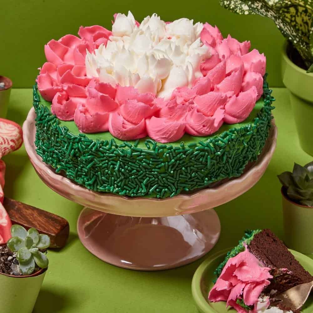 Gourmet Easter Flower Cake