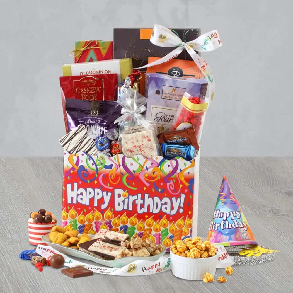 Birthday Celebration Gift Basket