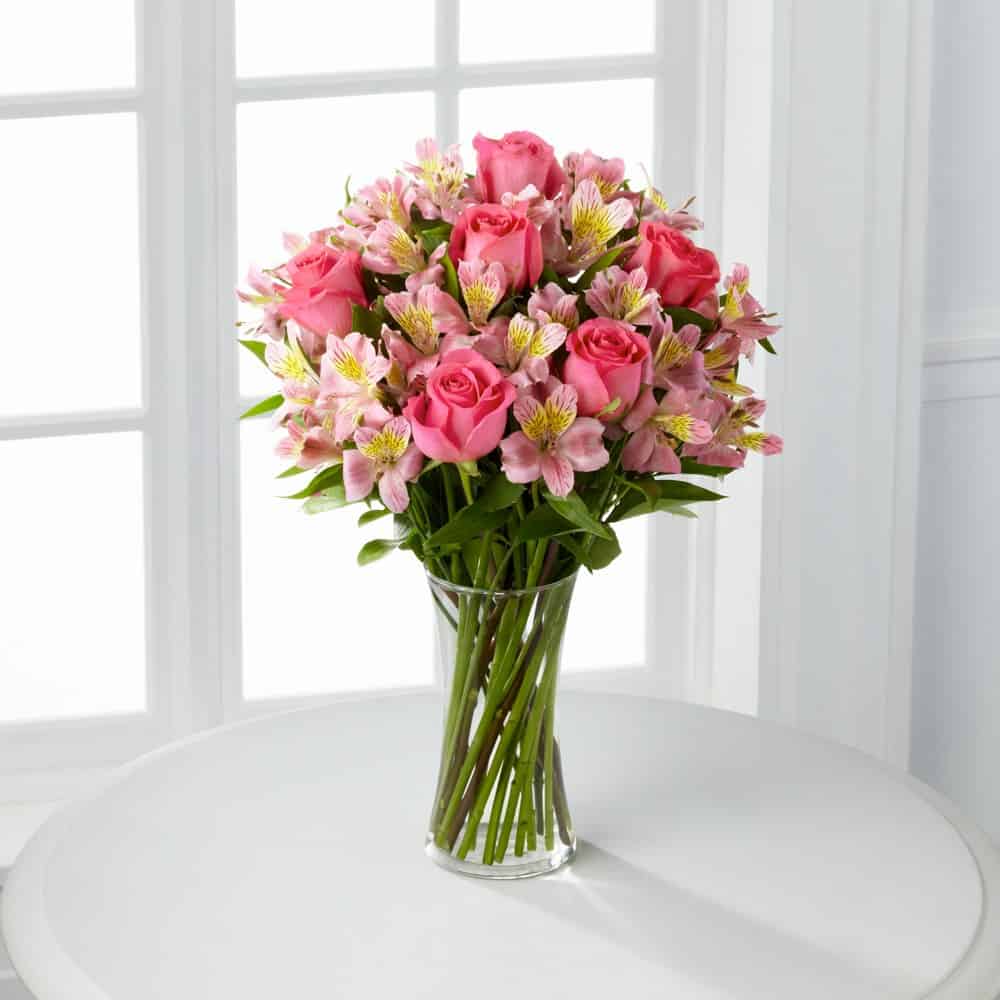 Dreamland Pink Bouquet Vase