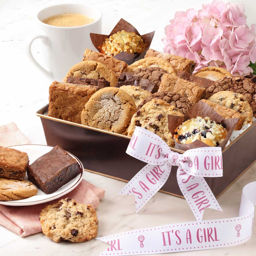 It's a Girl Bakery Basket