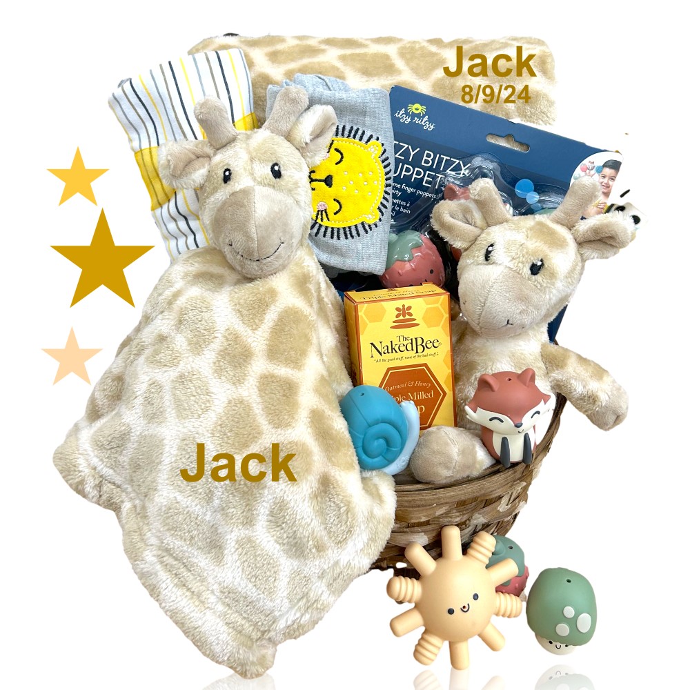 Little Safari Baby Gift Basket