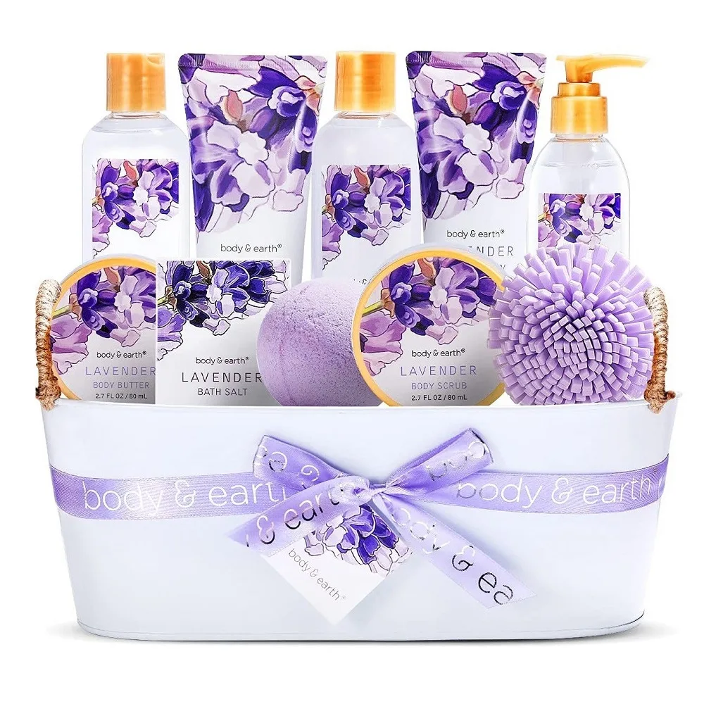 Deluxe Lavender Spa Basket
