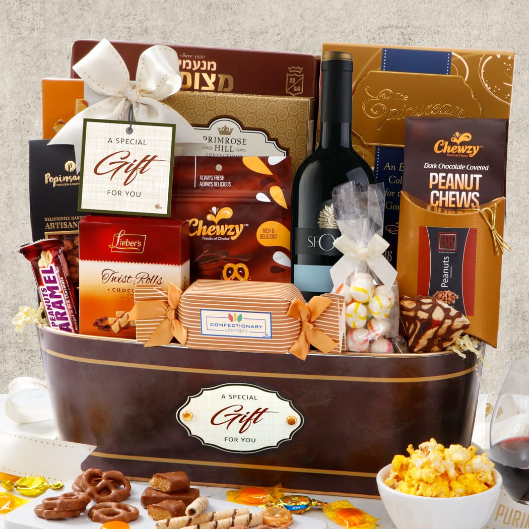 Noblesse Oblige Wine Gift Basket