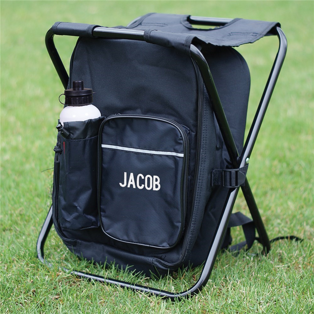 Personalized Backpack Cooler Seater