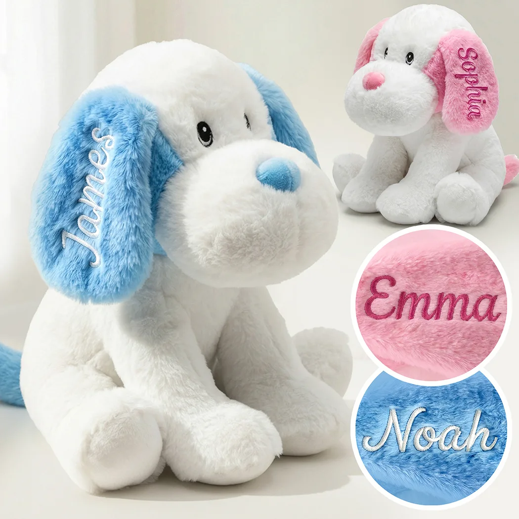 Personalized Plush Puppy