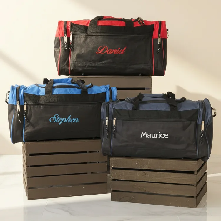 Personalized Travel Duffel Bags