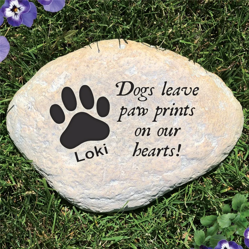 Pet Memorial Garden Stone