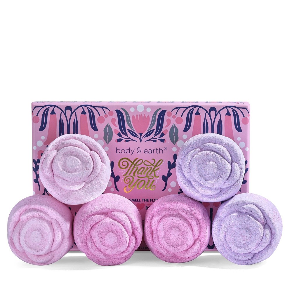 Rosebud Bath Bombs Gift Box