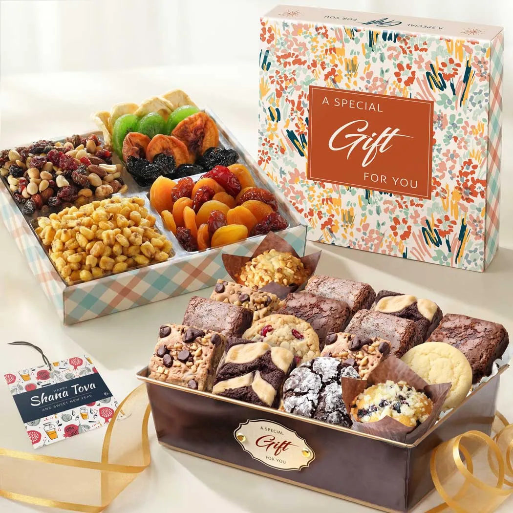 Rosh Hashanah Bakery and Dried Fruit Duo