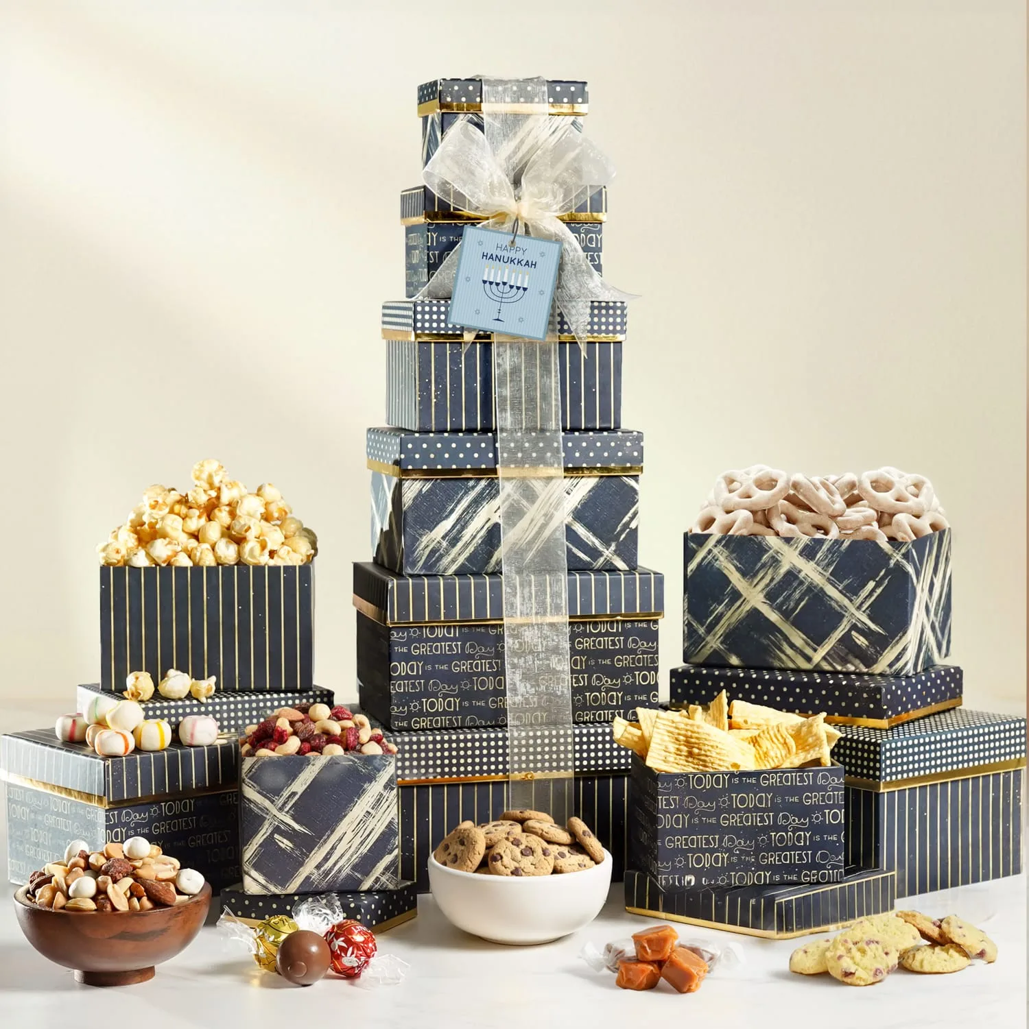 Royal Heights Hanukkah Gift Tower
