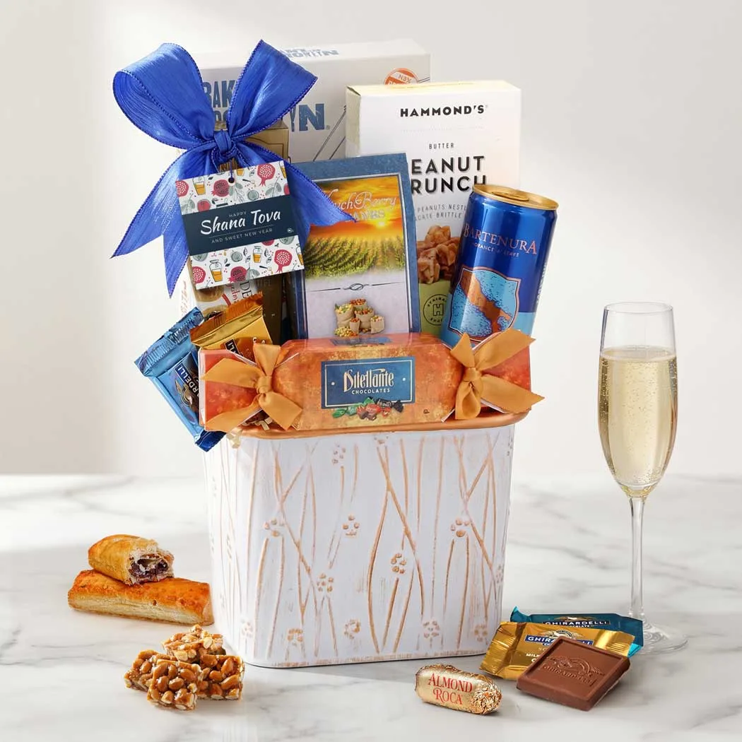 Shana Tova Moscato Wine Basket