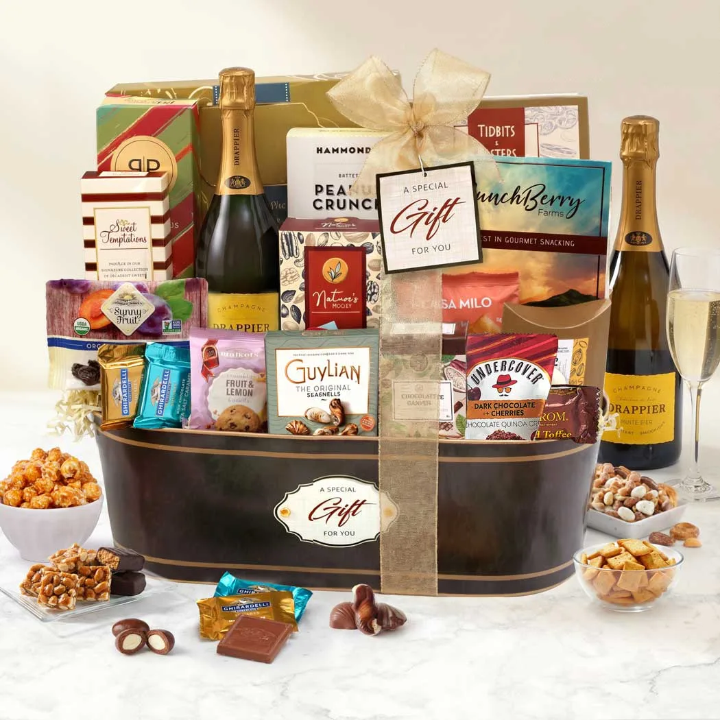 Drappier Champagne Celebration Basket