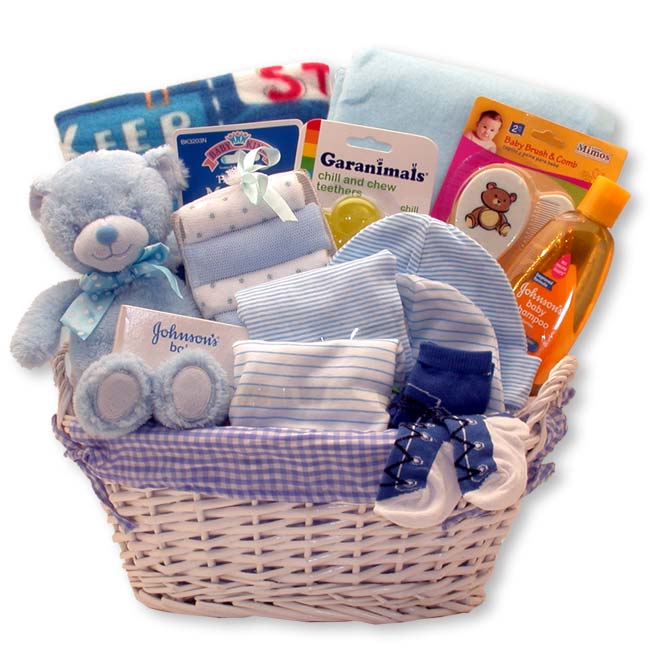 Simply Baby Boy Necessities Basket