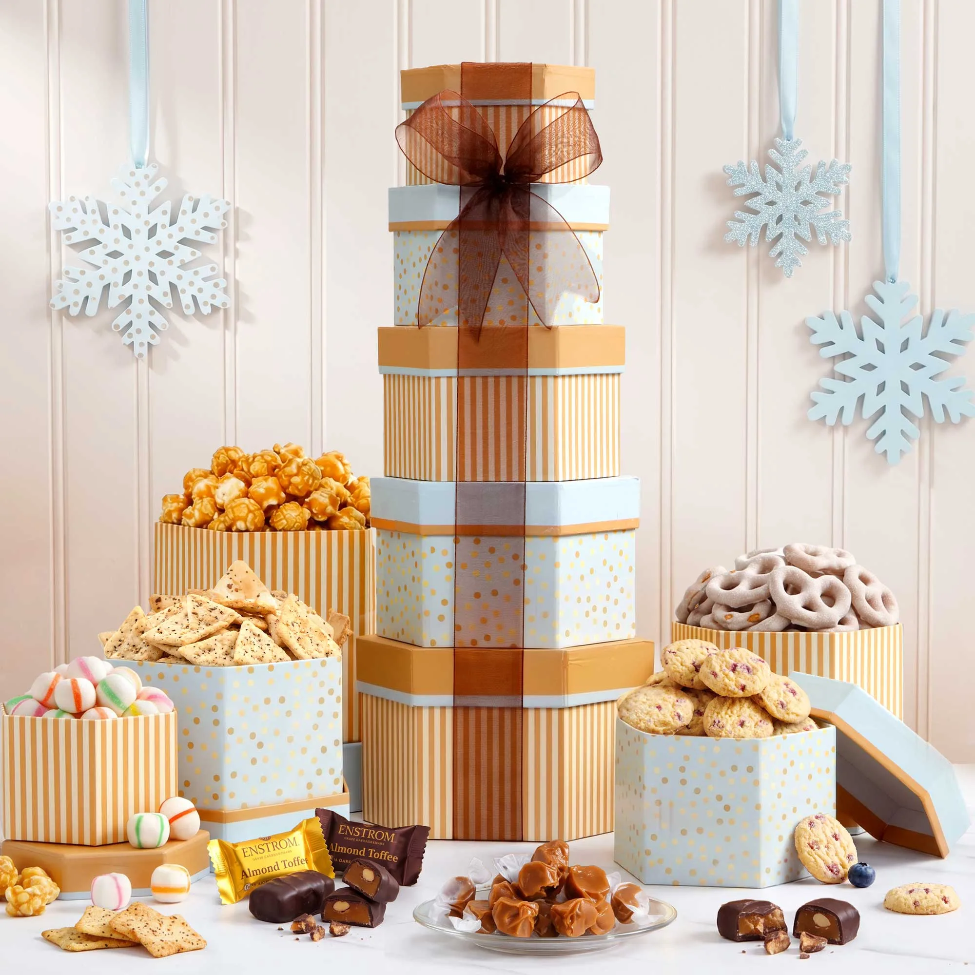 Simply Sensational Holiday Gift Tower of Treats