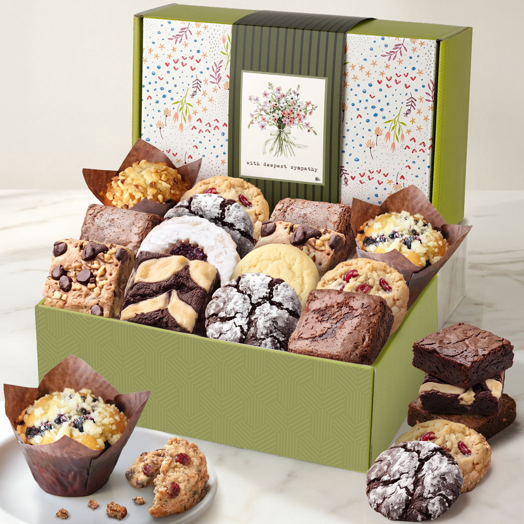Sympathy Wishes Pastry Gift Box