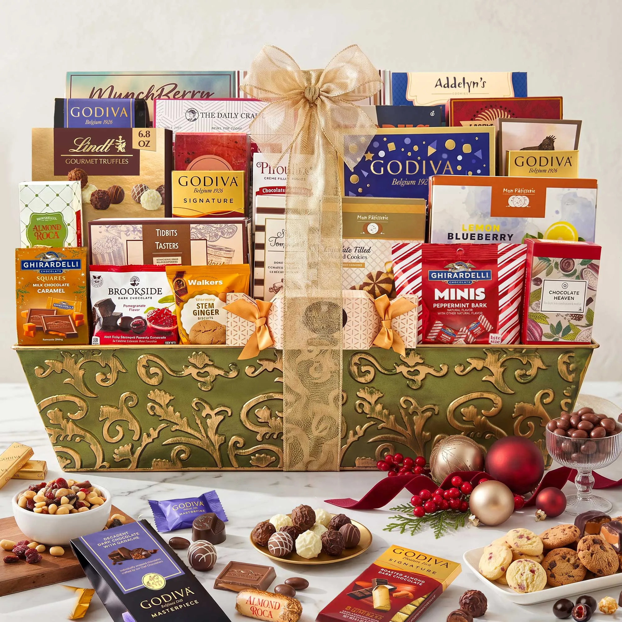 The Ultimate Holiday Indulgence Gift Basket