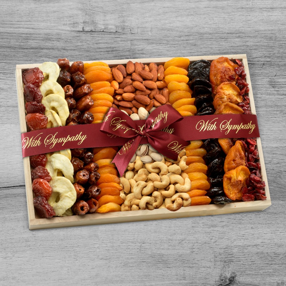 Thoughtful Dried Fruit and Nuts Gift Tray