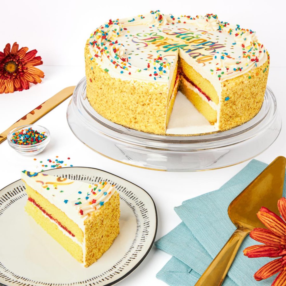 Vanilla Birthday Cake
