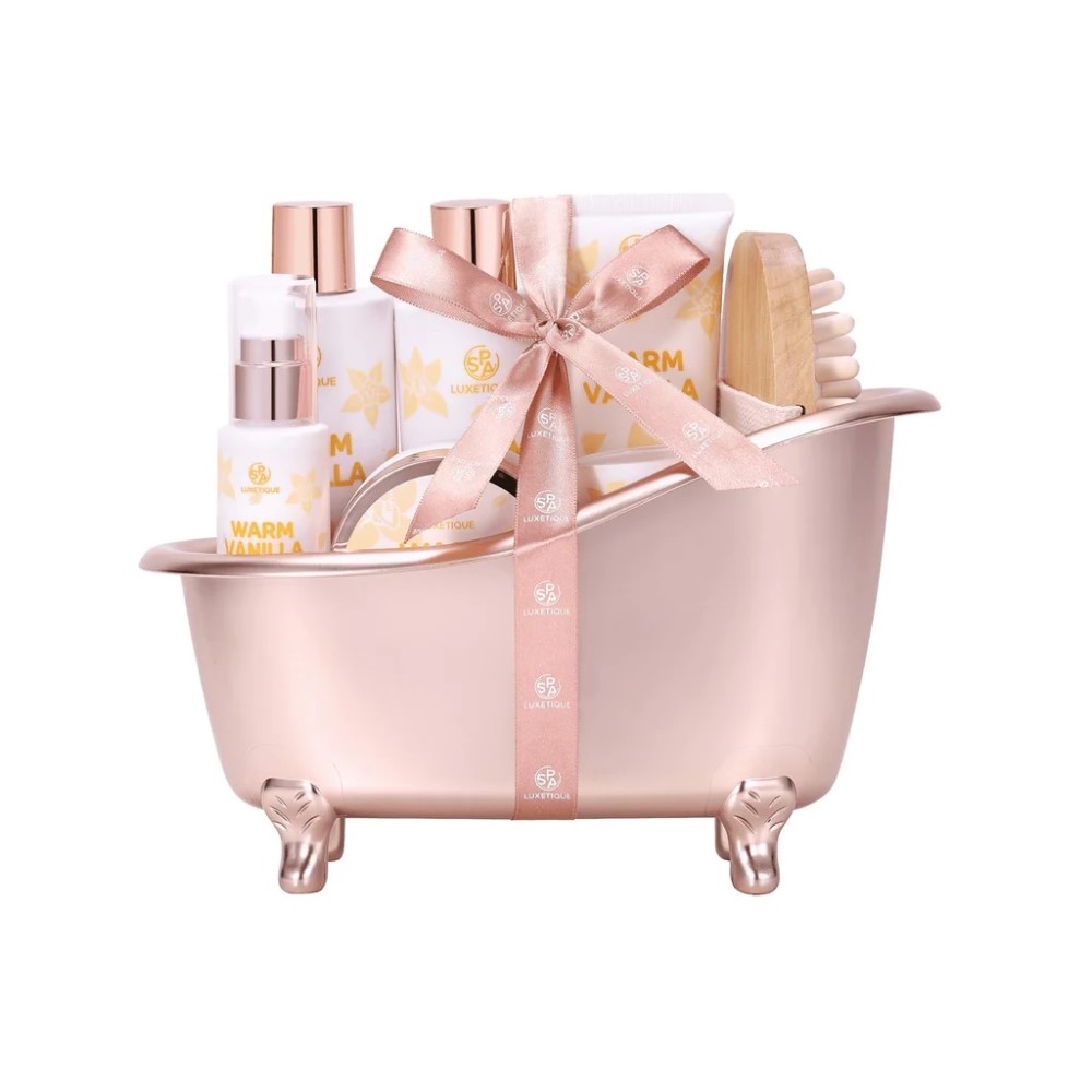 Warm Vanilla Bathtub Spa Set