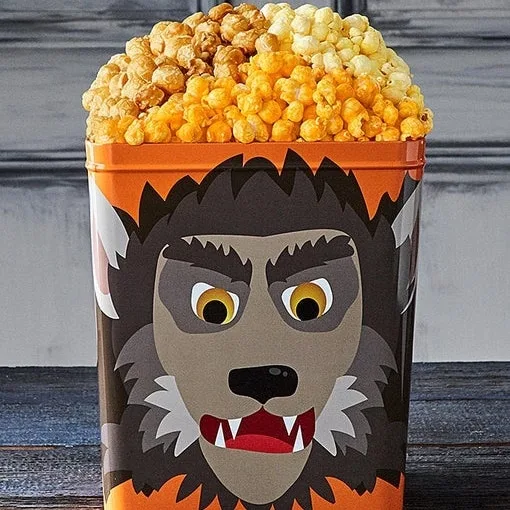 Werewolf 3 Flavor Popcorn Tin