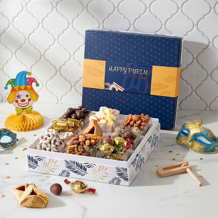 9 Cube Purim Gift Box