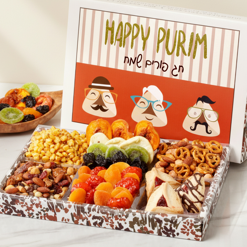 A Wealth of Health Purim Gift Tray
