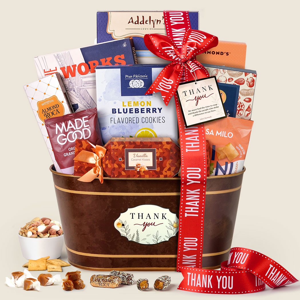 >Appreciation Snacks Gift Basket