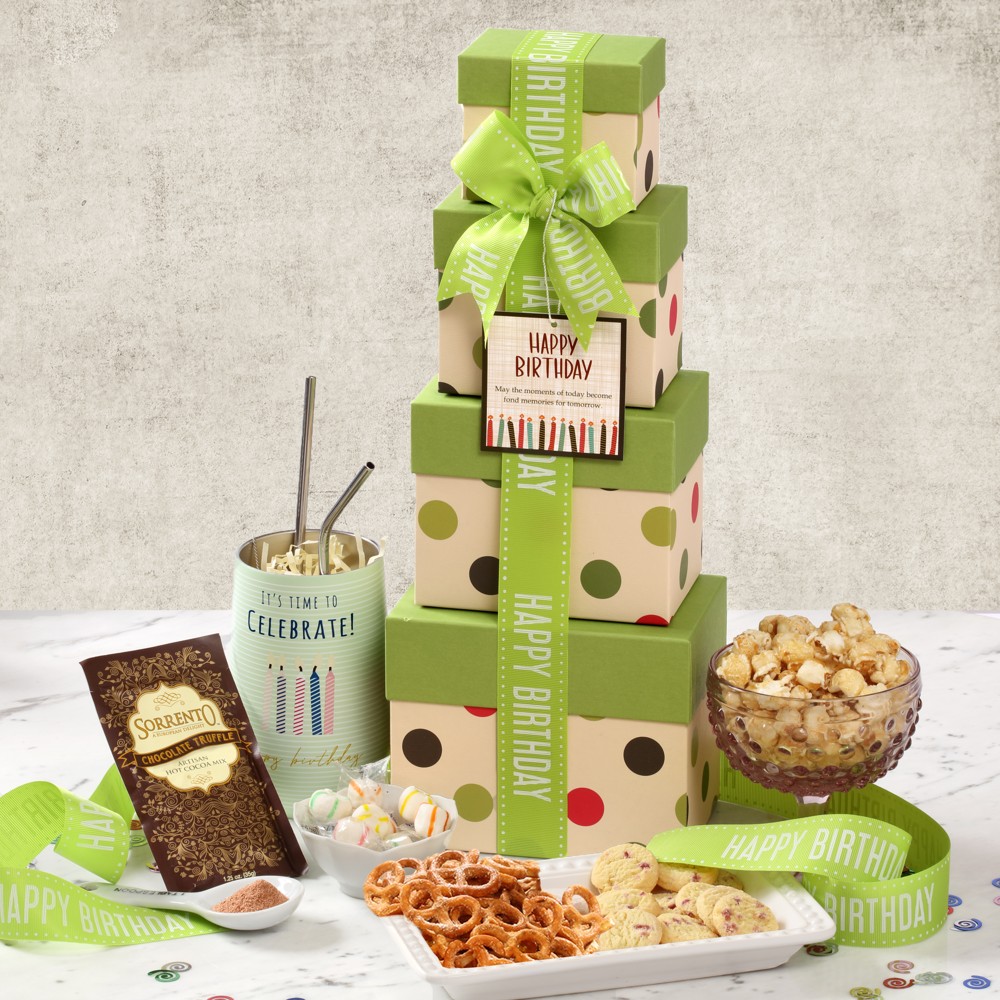 Birthday Delight Gift Tower