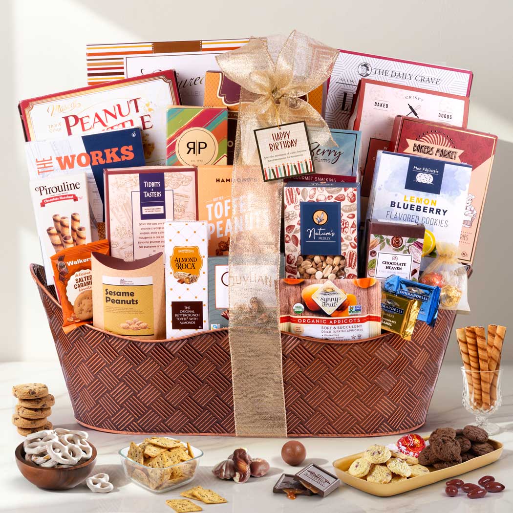 Birthday Extravagant Gift Basket