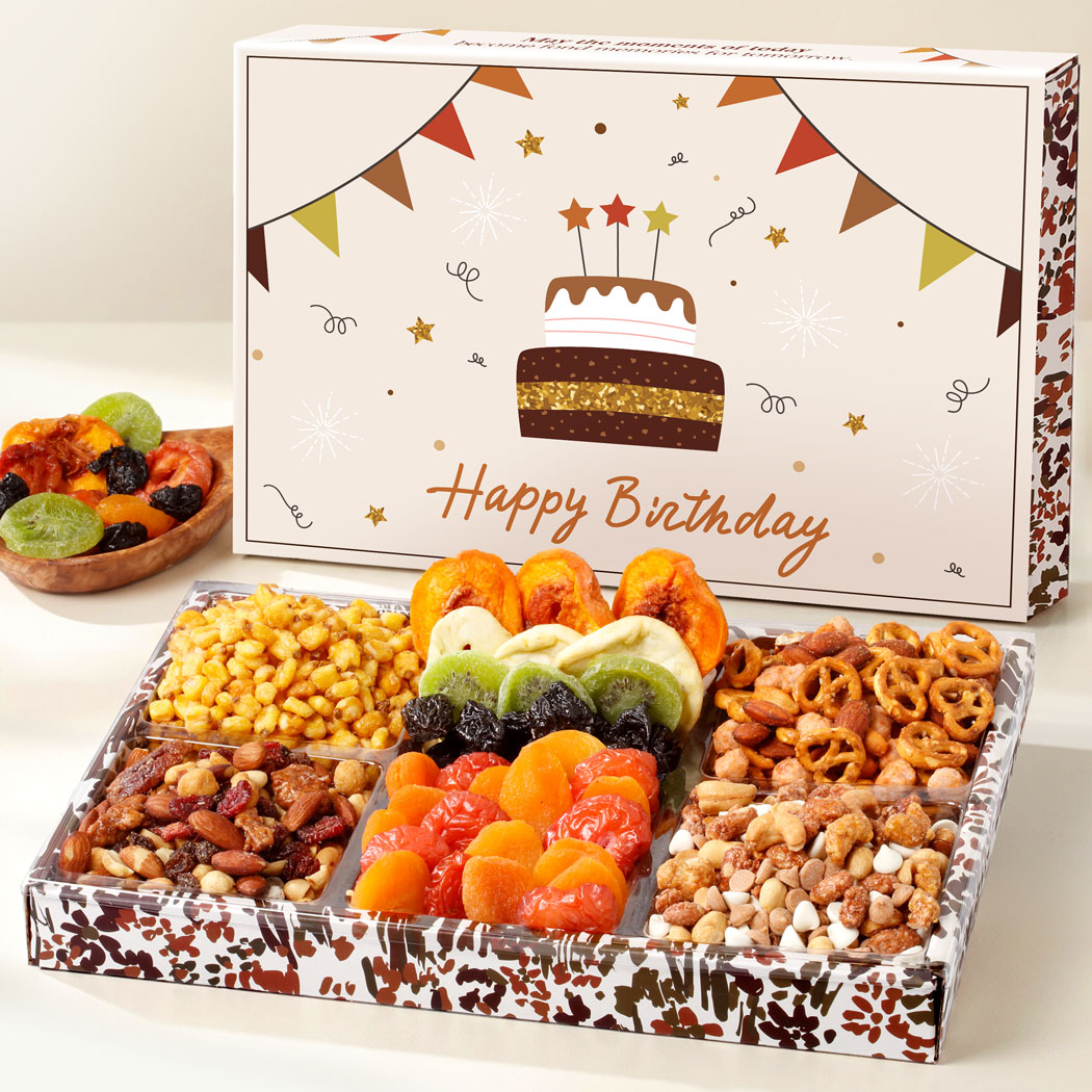 Birthday Gourmet Dried Fruit Assortment
