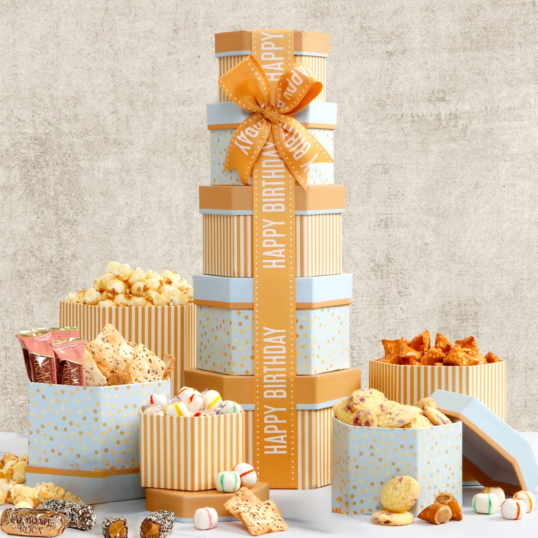 >Birthday Party Delights Gift Tower