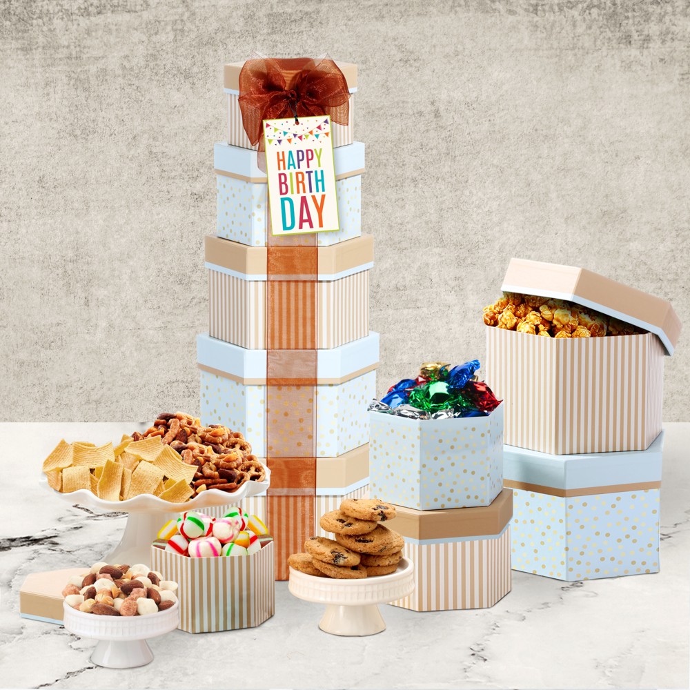 >Birthday Party Delights Gift Tower