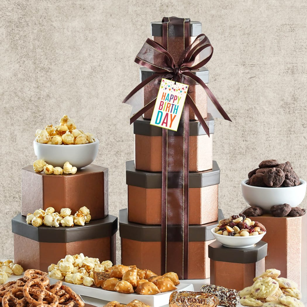 >Birthday Tower of Treats