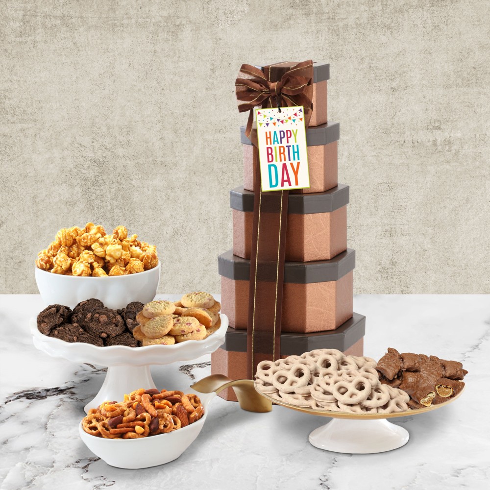 >Birthday Tower of Treats