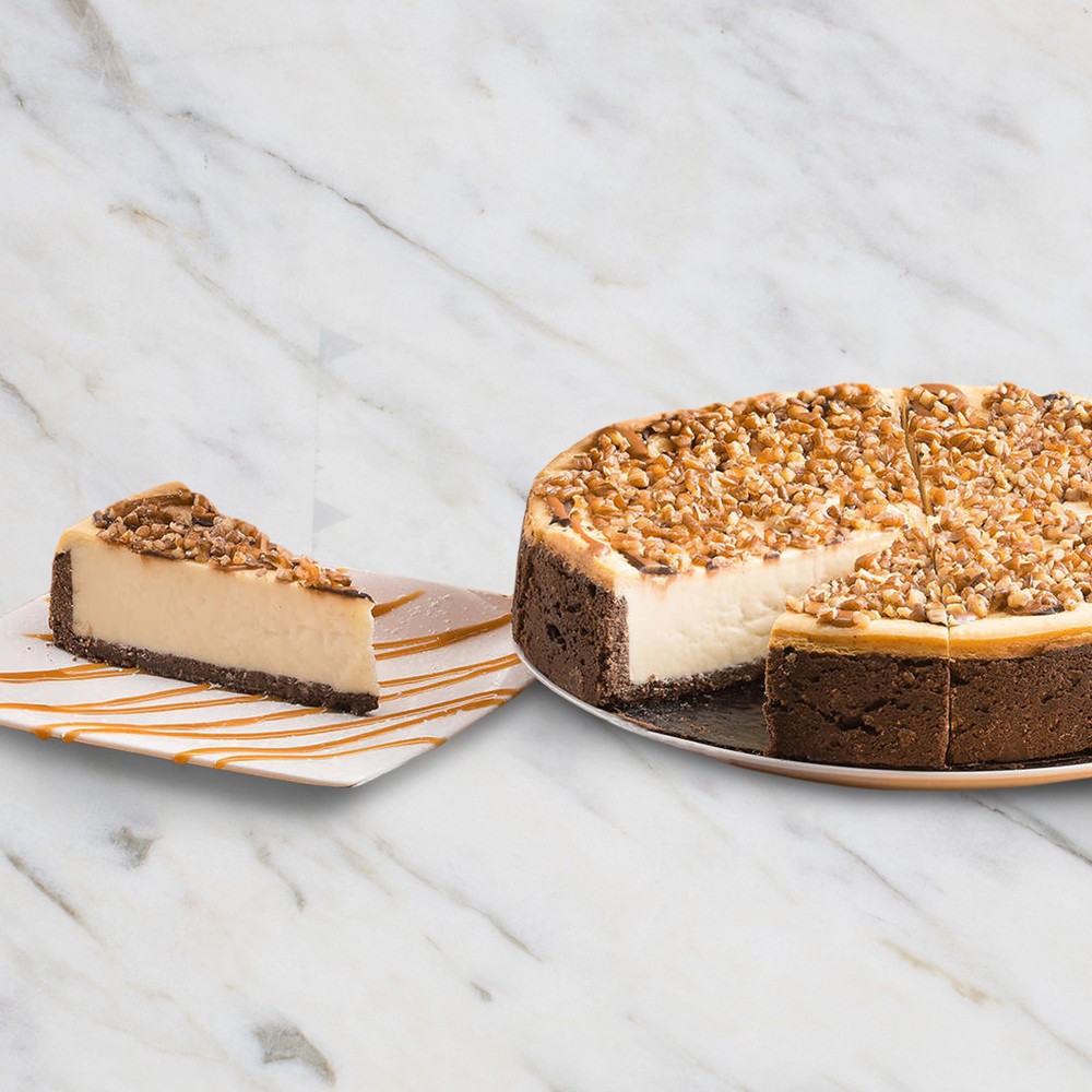 >Chocolate Caramel Pecan Cheese Cake