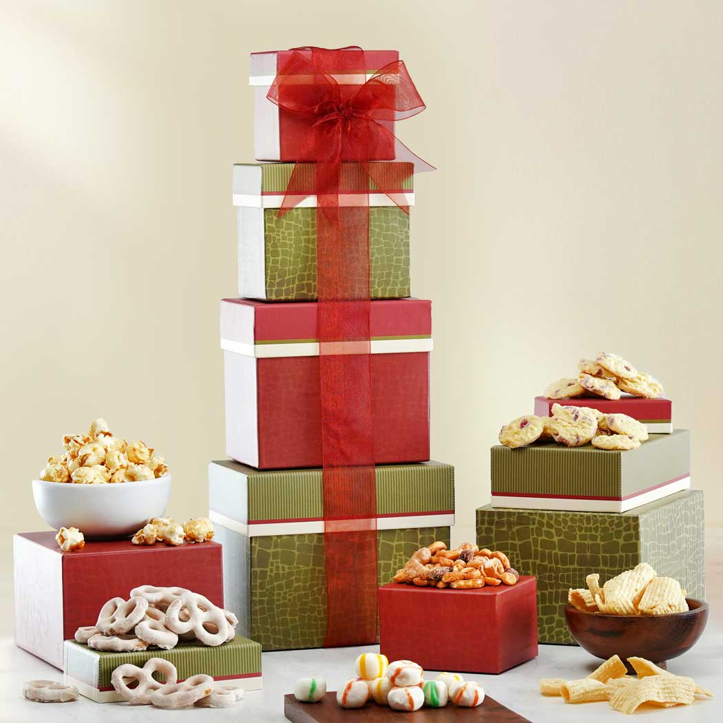 Christmas Thinking of You Gift Tower