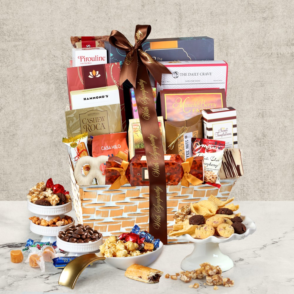 >Condolence Gift Basket