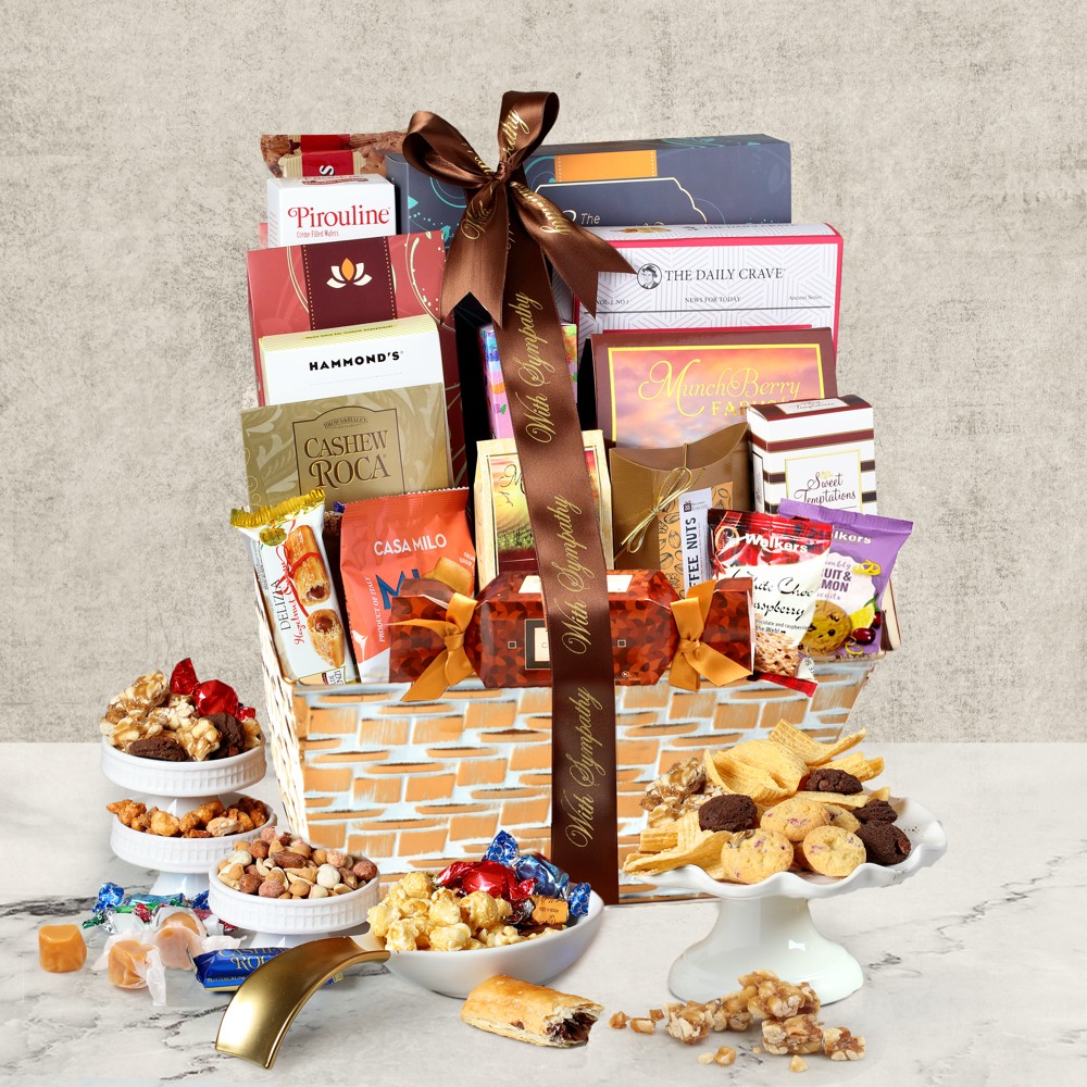 >Condolence Gift Basket