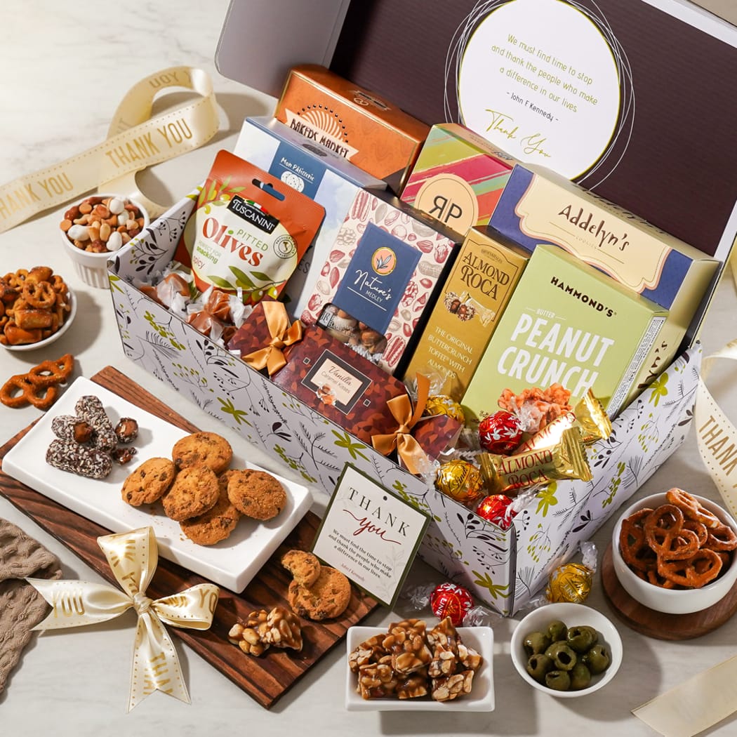 Deluxe Gourmet Thank You Gift Box